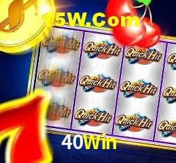 40Win: Jogos de Caça-Níqueis-Altas Recompensas, Roleta-Velocidade, Blackjack-Desafios Máximos